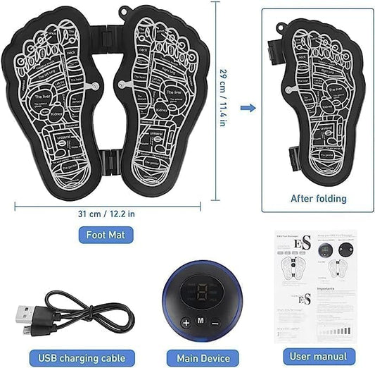 New EMS Foot Massager Mat for Neuropathy - Foot for Pain Plantar Relief